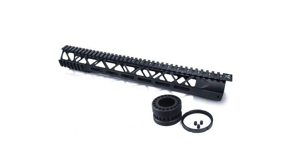 KE Arms Delta-P Mlok Free-Float Rail, 15 in, 1-50-03-027