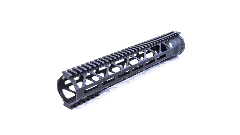 KE Arms DELTA-R Freefloat Rail System, M-LOK, 12.5 inch, 6061-T6 Aluminum, Black 1-50-03-039