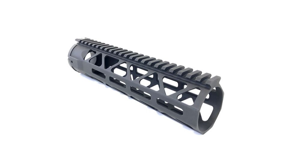 KE Arms DELTA-S Freefloat Rail System, M-LOK, 9 inch, 6061-T6 Aluminum, Black 1-50-03-044