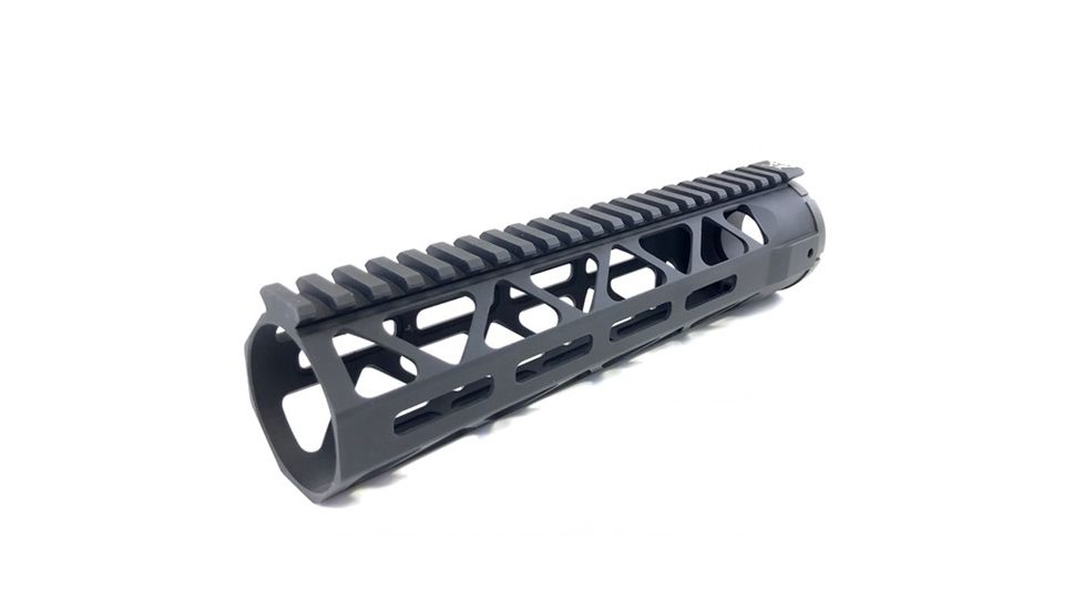 KE Arms DELTA-S Freefloat Rail System, M-LOK, 9 inch, 6061-T6 Aluminum, Black 1-50-03-044