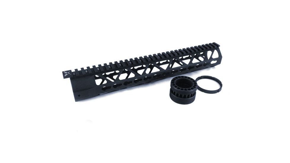 KE Arms Delta-S Keymod Free-Float Rail, 12.5 in, 1-50-03-014