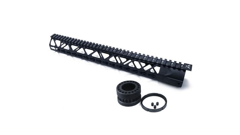 KE Arms Delta-S Keymod Free-Float Rail, 15 in, 1-50-03-022