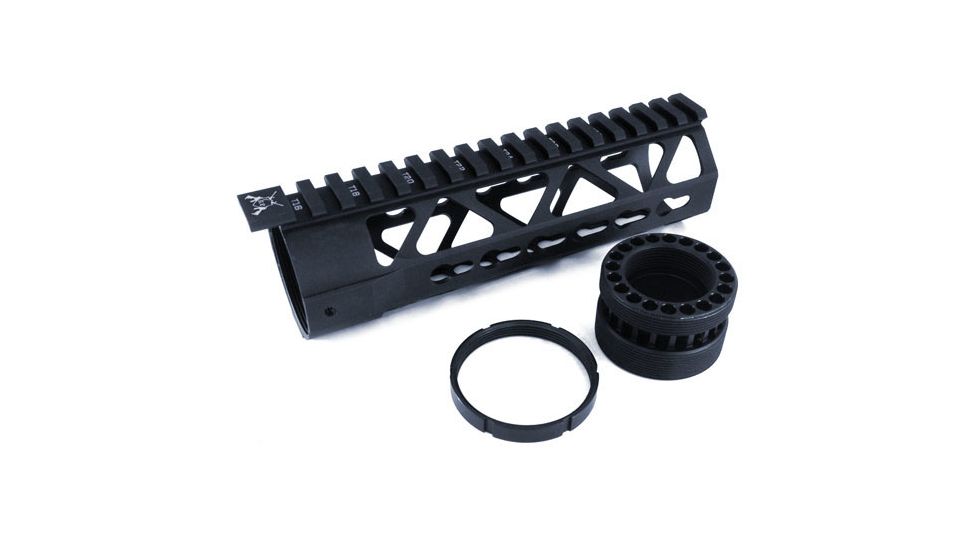 KE Arms Delta-S Keymod Free-Float Rail, 7 in, 1-50-03-016