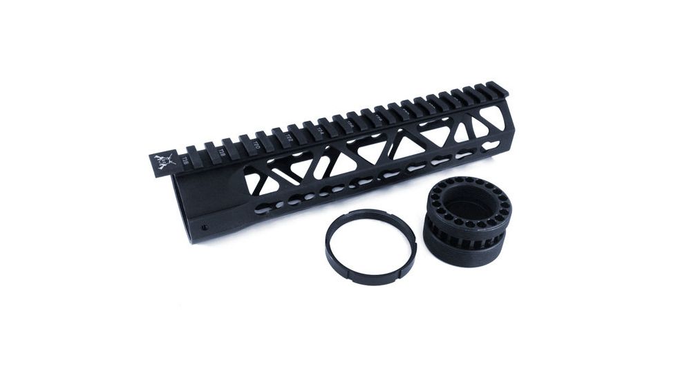 KE Arms Delta-S Keymod Free-Float Rail, 9 in, 1-50-03-015