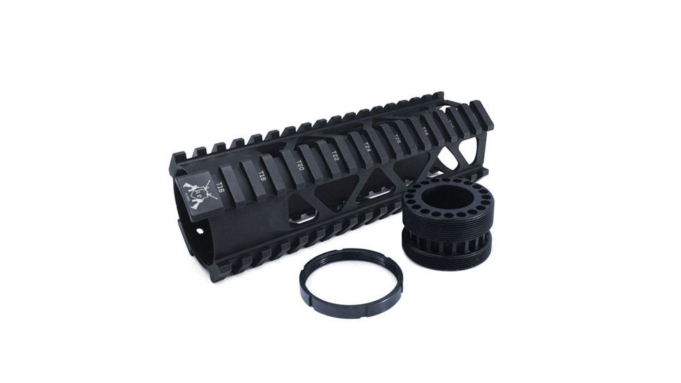 KE Arms Free-Float Quad Rail, 7 in, 1-50-03-006