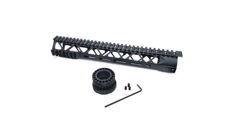 KE Arms Mlok Delta-P Free-Float Rail, 12.5 in, 1-50-03-035