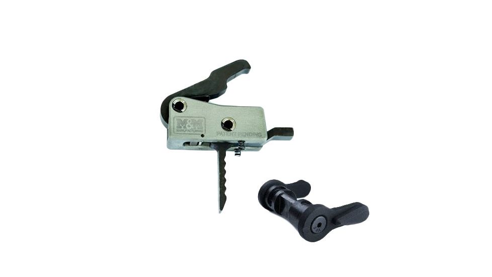KE Arms SLT-2 Trigger with Ambi, 4.5lb Pull Weight, Black/Grey 1-50-11-004