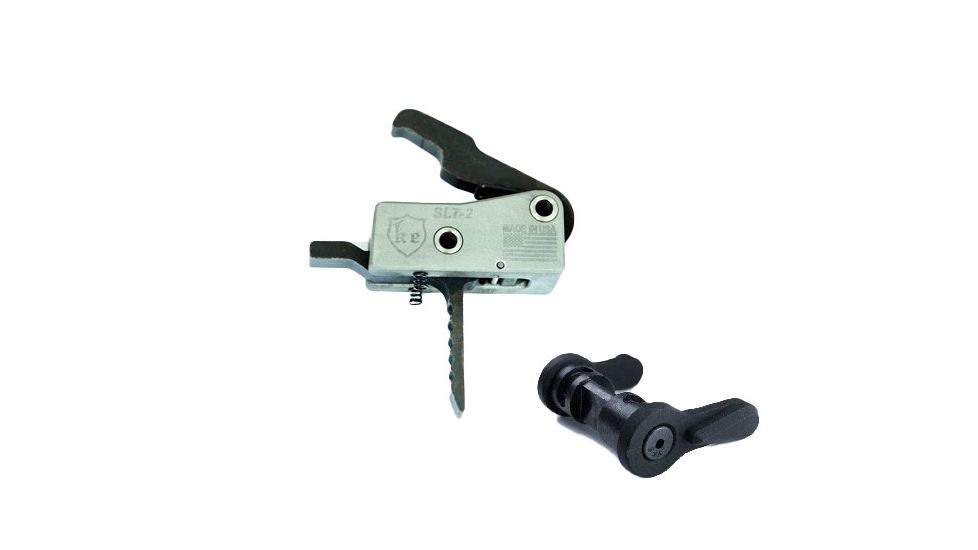 KE Arms SLT-2 Trigger with Ambi, 4.5lb Pull Weight, Black/Grey 1-50-11-004