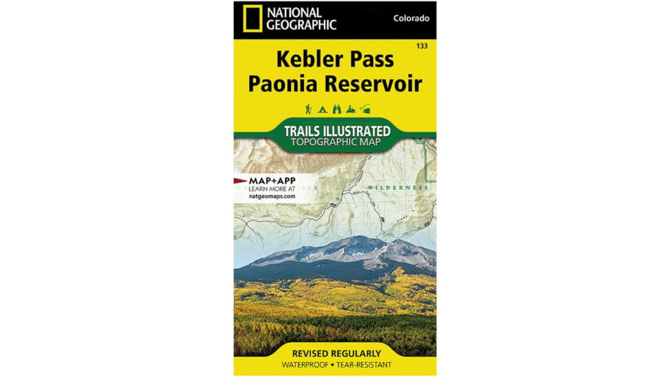 Kebler Pass - Paonia Res. #133, Colorado, Publisher - National Geographic