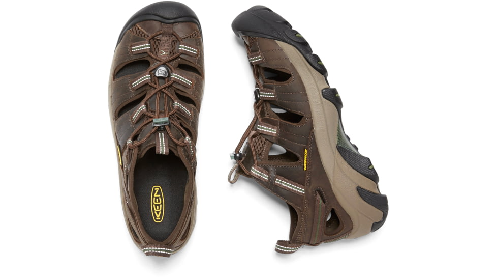 KEEN Arroyo II Shoes - Mens, Slate Black/Bronze Green, 9, 1002427-200-9