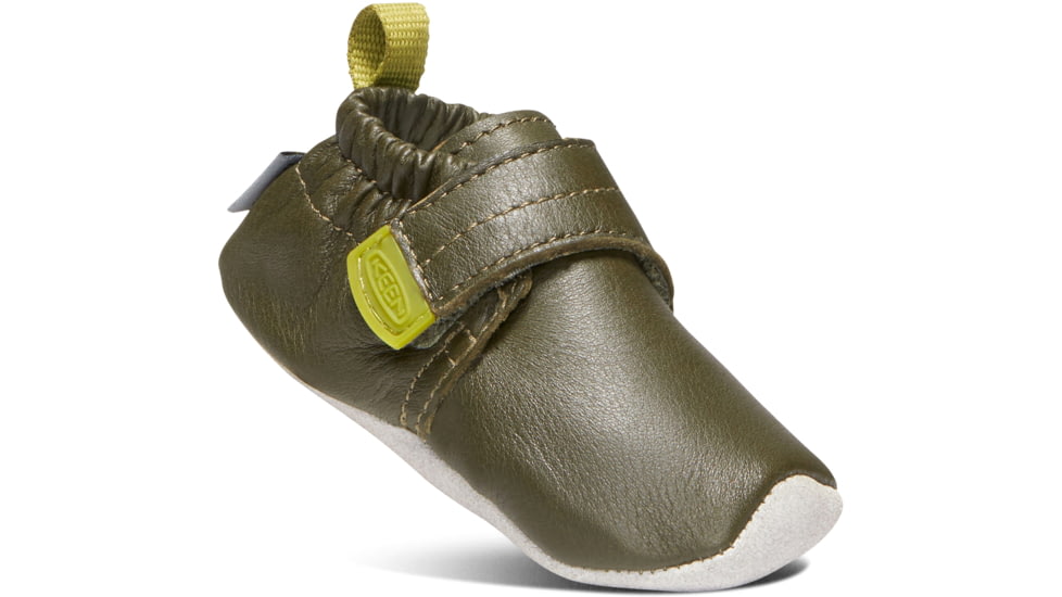 KEEN Baby Leo Crib Shoes - Kids, Dark Olive/Moss, 6M, 1020007-300-6M