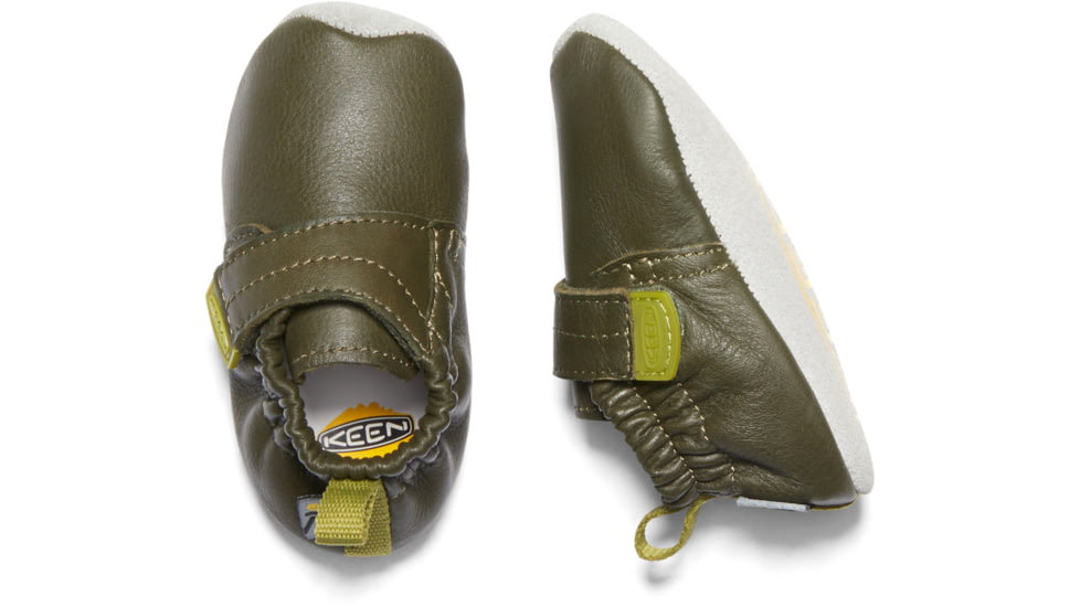 KEEN Baby Leo Crib Shoes - Kids, Dark Olive/Moss, 6M, 1020007-300-6M