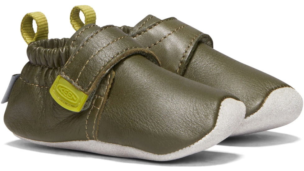 KEEN Baby Leo Crib Shoes - Kids, Dark Olive/Moss, 6M, 1020007-300-6M