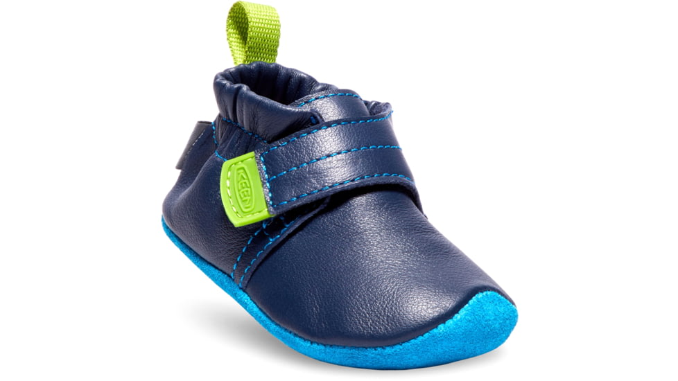KEEN Baby Leo Crib Shoes - Kids, Dress Blues/Blue Jewel, 6M, 1018458-400-6M