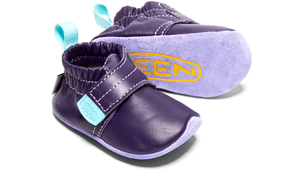 KEEN Baby Leo Crib Shoes - Kids, Purple Plumeria/Sweet Lavender, 6M, 1018459-500-6M
