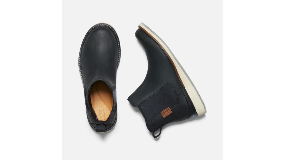 KEEN Bailey Chelsea Casual Boots - Women's, Black, Medium, 8, 1021531-001-8