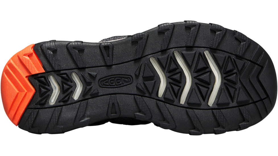 KEEN Big Kids Newport Neo H2 Sandals, Magnet/Spicy Orange, 1, 1018426-1-1