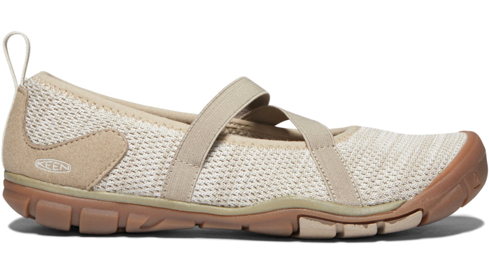 KEEN Hush Knit Mary Jane Shoes - Womens, Plaza Taupe/Silver Birch, 5, 1020378-200-5
