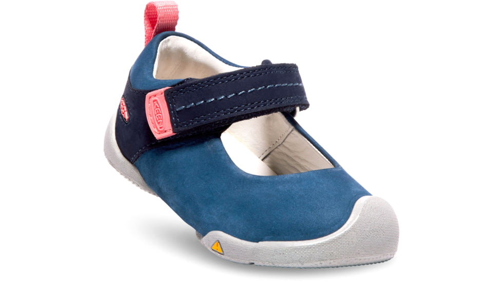 KEEN Pep Mary Jane Shoes - Kids, Dress Blues/Sugar Coral, 4, 1018462-400-4