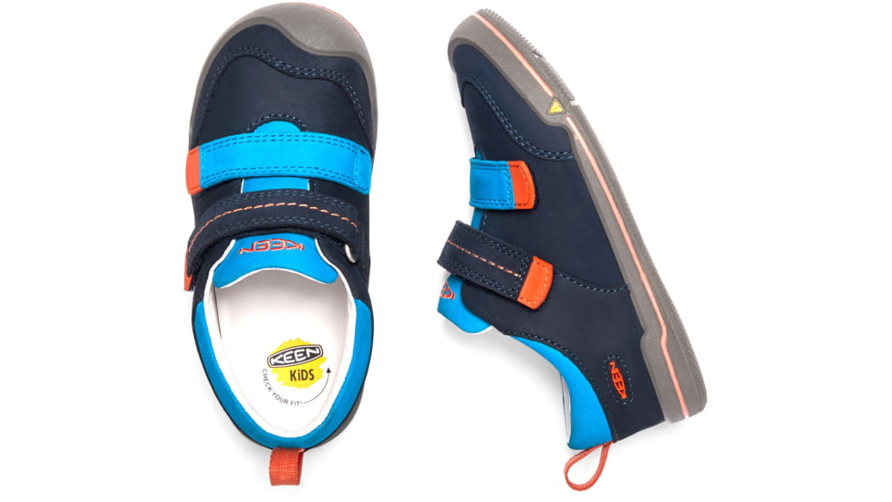 KEEN Sprout Double Strap Shoes - Kids, Dress Blues/Koi, 6, 1018466-400-6