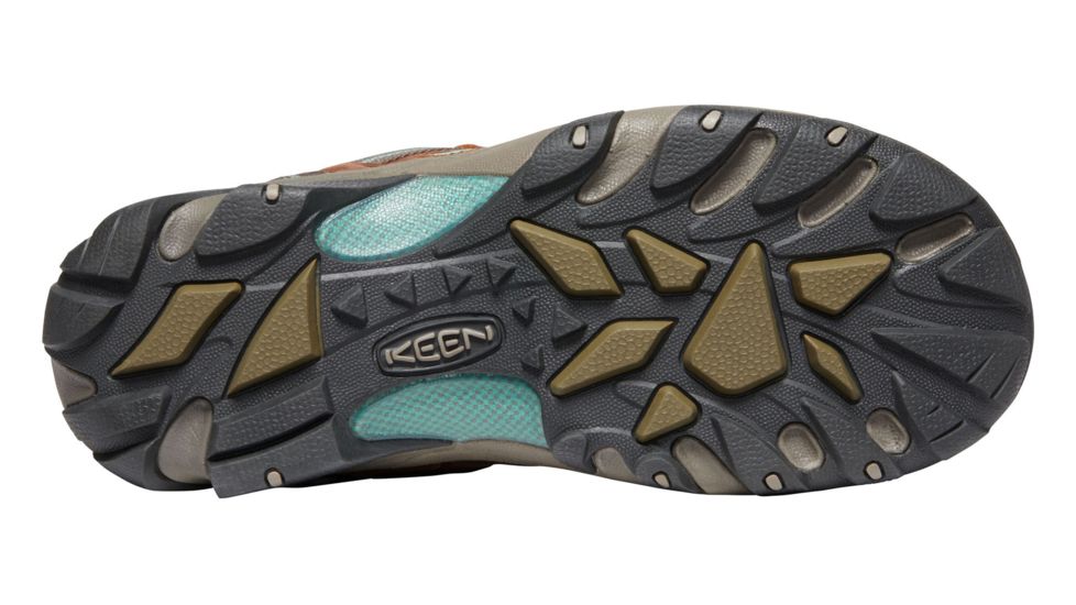 KEEN Targhee Ii Waterproof Hiking Boots - Women's, Dark Earth/Wasabi, Medium, 11, 1019478-200-11