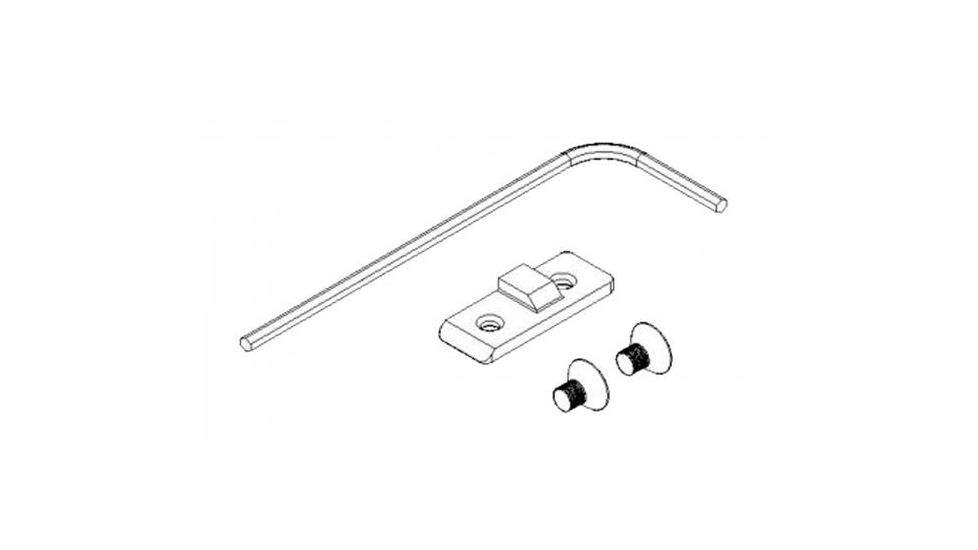 Kel-Tec 22K205TP9 TP9 Mag Catch Kit Steel Black Finish