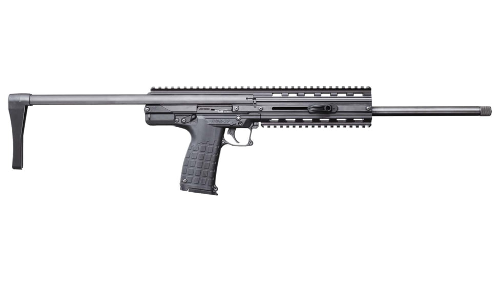 Kel-Tec CMR-30 Carbine Semi-Auto Rifle, .22 Winchester Magnum Rimfire, 16in Barrel, 1-14, Adjustable Sights, Synthetic Black Stock, Blued Black, 30-Shot, CMR30BLK-FRRMPG
