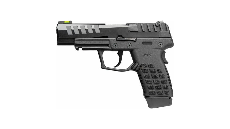 Kel-Tec P15 Compact Semi Auto Pistol, 9mm Luger, 4 in Barrel