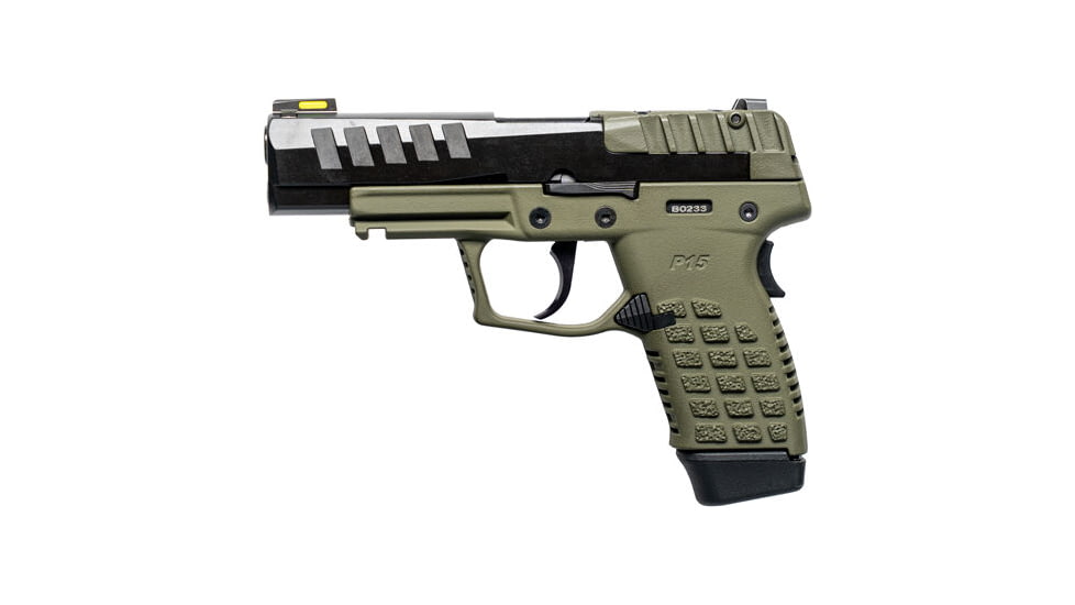 Kel-Tec P15 Compact Semi Auto Pistol, 9mm Luger, 4 in Barrel