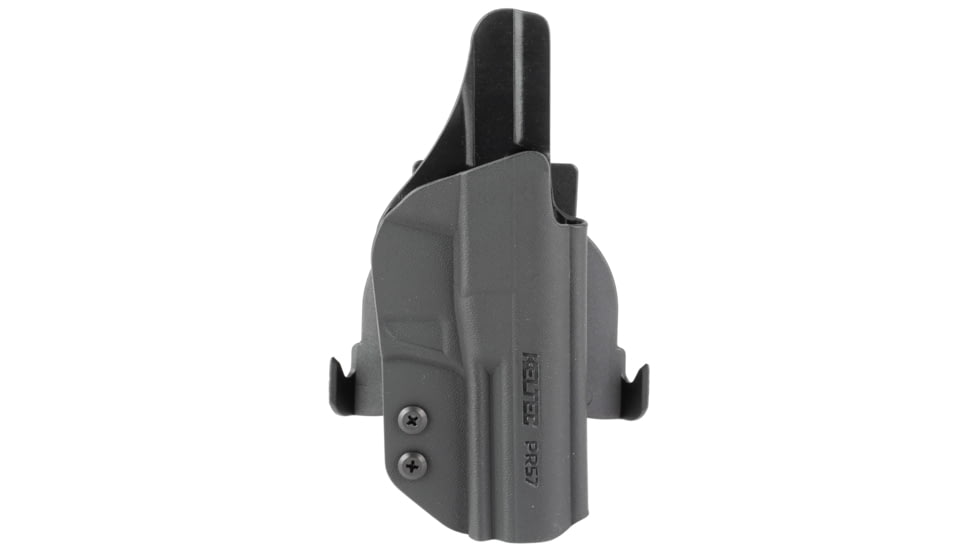 Kel-Tec Outside Waistband Paddle Holster, Fits Keltec PR57, Kydex Construction, Black, Right Hand, KTC-PR57-BK-RH-OWBPD