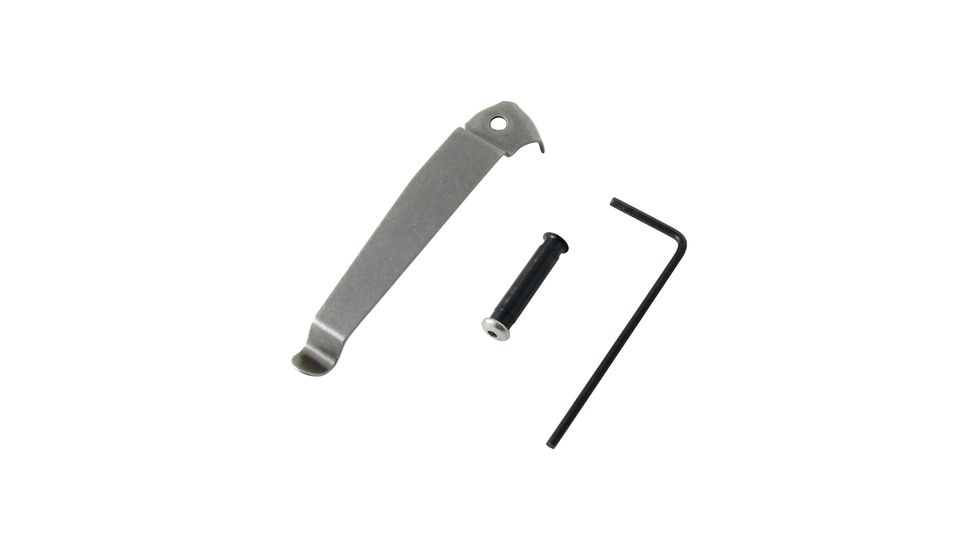 Kel Tec P3AT Left Side Belt Clip Stainless Steel Right Hand Use