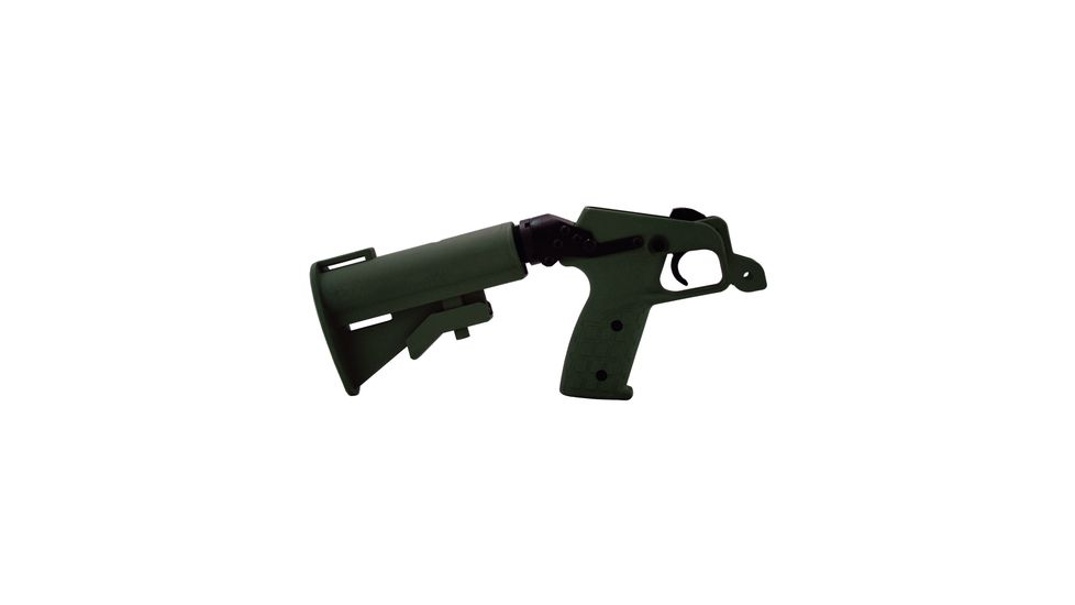 Kel Tec Pistol Grip AR Stock Adapter With Collapsible Stock OD Green