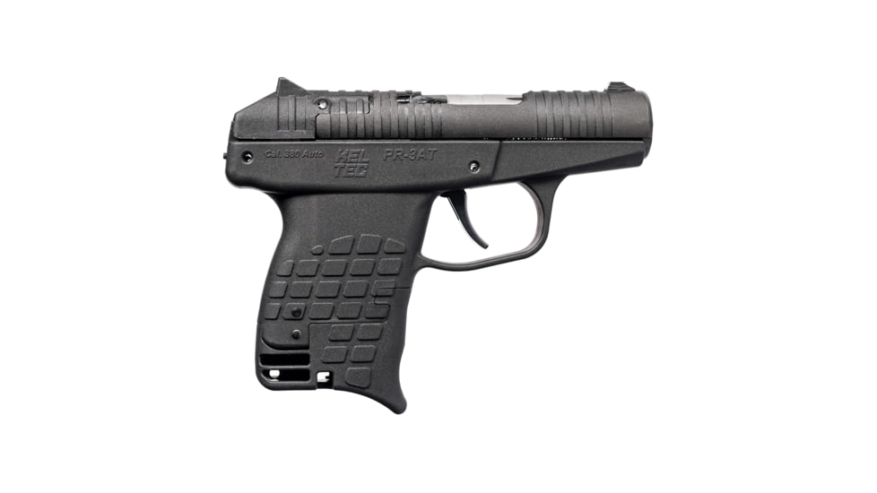 Kel-Tec PR3AT Semi Auto Pistol, .380 Auto, 2.85 inch Barrel, Fixed, Black, Polymer, 13 Round Capacity, PR3ATBLK