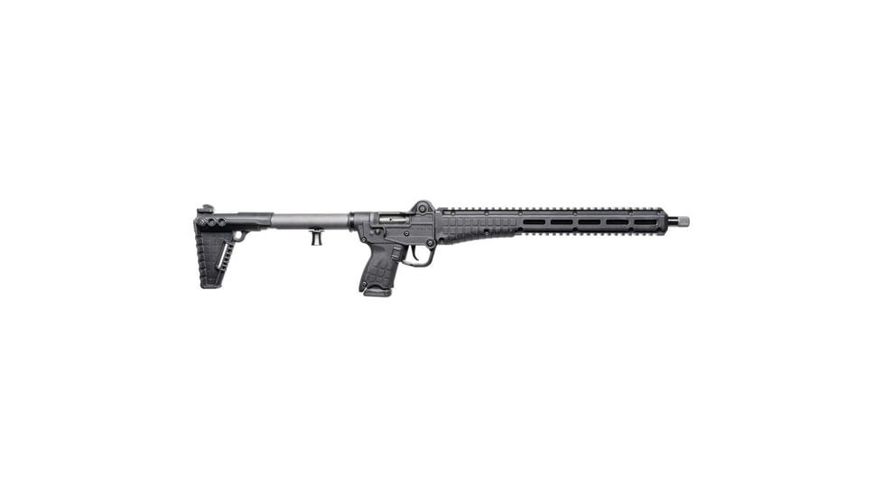 Kel-Tec Sub-2000 Gen 3 Semi Auto Rifle, 9mm Luger, 16.25 inch Barrel, 1-10 Twist, Synthetic, Black, 15 Round Capacity, Black, SUB2K9MULTIBLK