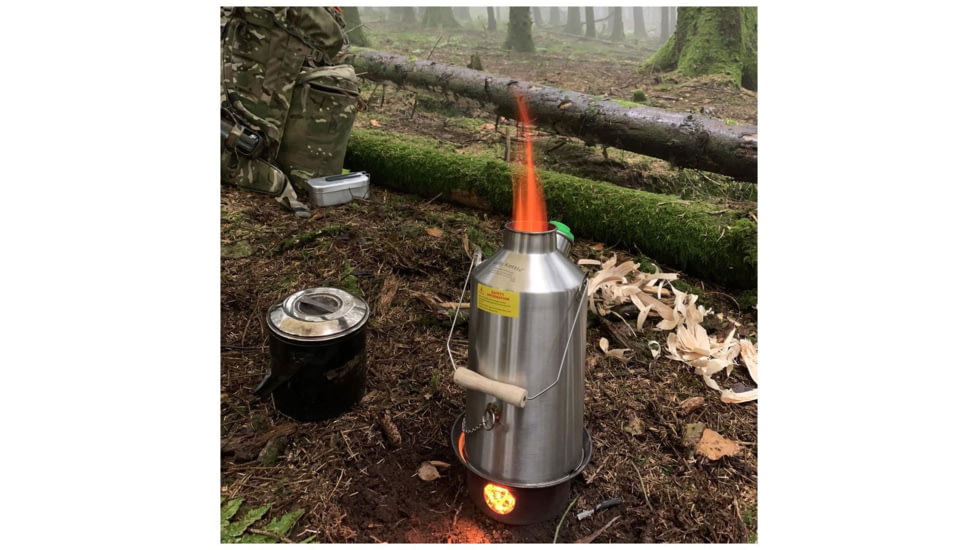 Kelly Kettle Stainless Steel Base Camp - Large, 50001