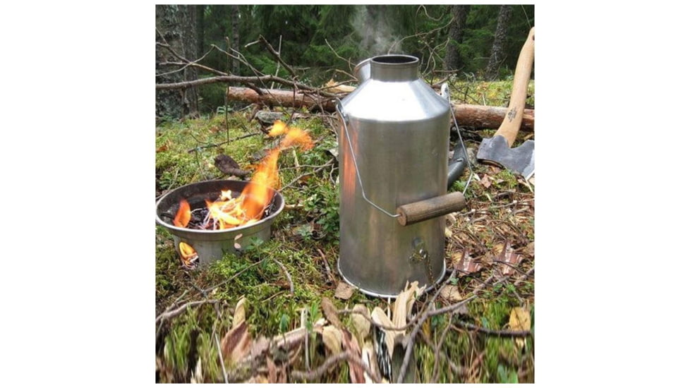 Kelly Kettle Stainless Steel Base Camp - Large, 50001