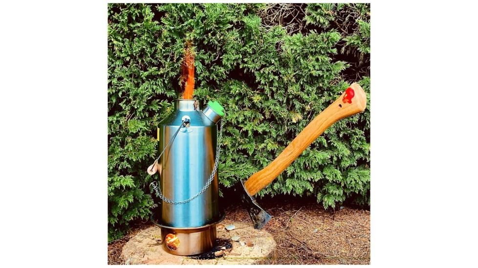 Kelly Kettle Stainless Steel Base Camp - Large, 50001