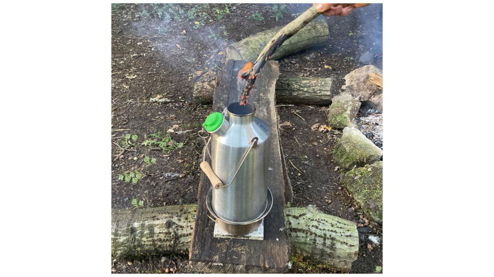 Kelly Kettle Stainless Steel Base Camp - Large, 50001