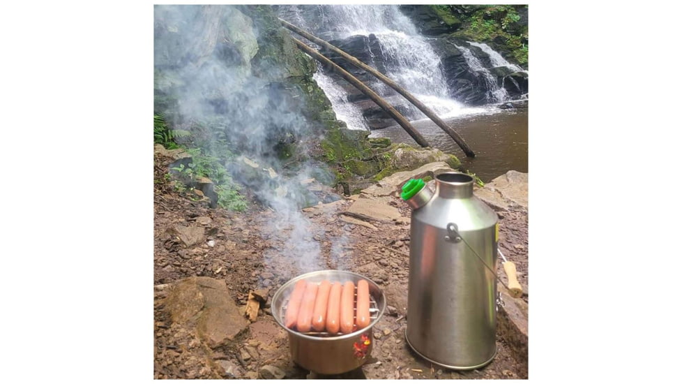 Kelly Kettle Stainless Steel Base Camp - Large, 50001