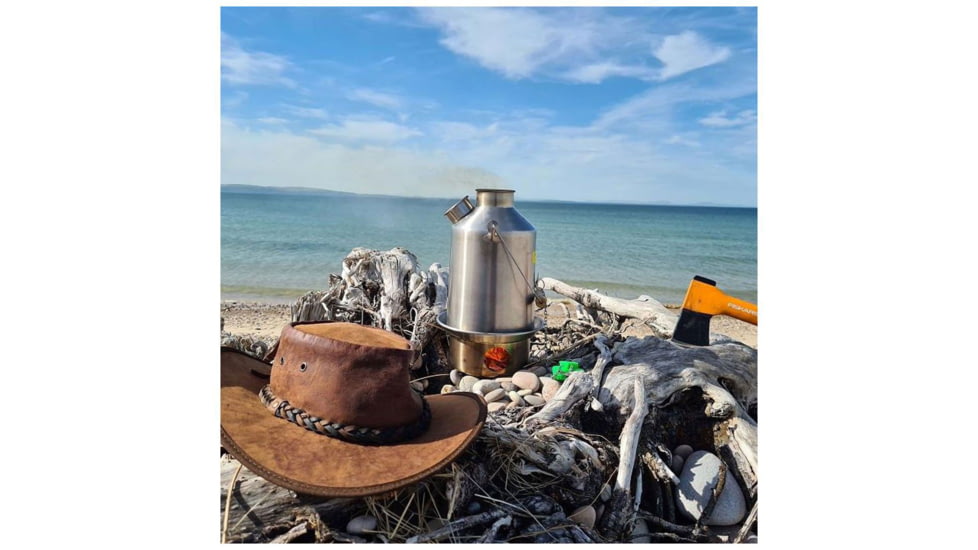 Kelly Kettle Stainless Steel Scout - Medium, 50113