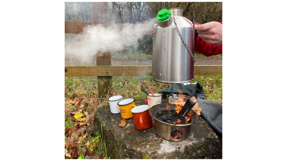 Kelly Kettle Stainless Steel Scout - Medium, 50113