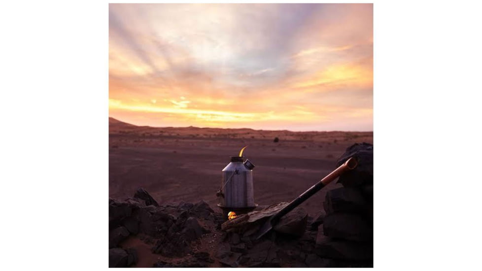 Kelly Kettle Stainless Steel Scout - Medium, 50113