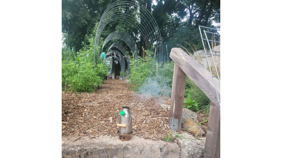 Kelly Kettle Stainless Steel Trekker - Small, 50004