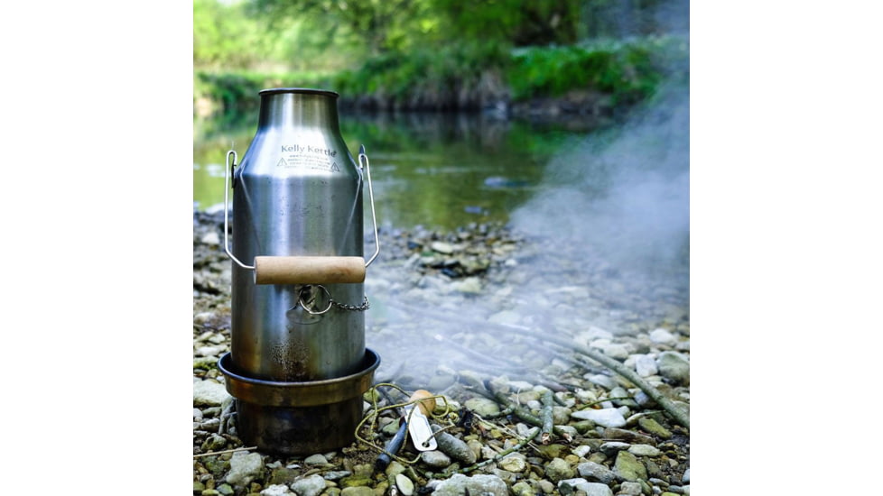 Kelly Kettle Stainless Steel Trekker - Small, 50004