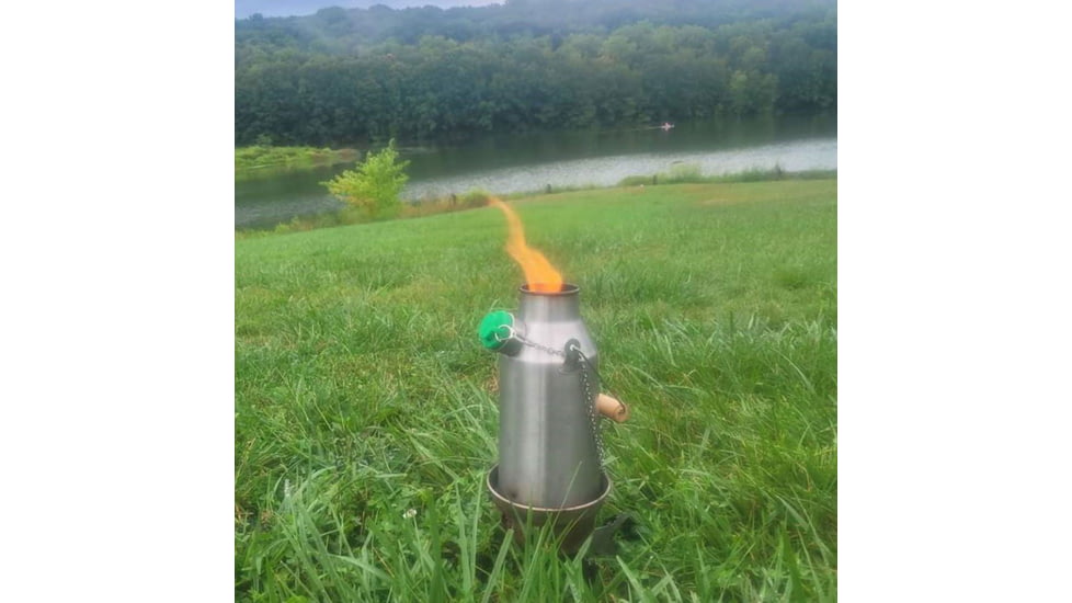 Kelly Kettle Stainless Steel Trekker - Small, 50004