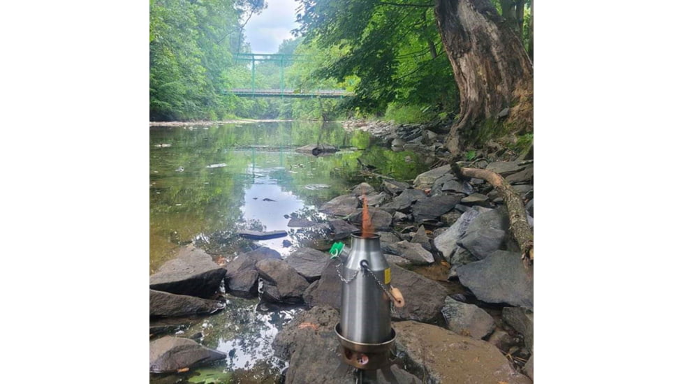 Kelly Kettle Stainless Steel Trekker - Small, 50004