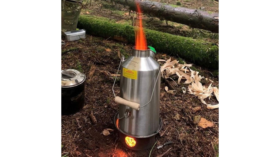 Kelly Kettle Ultimate Base Camp Kit, Stainless Steel, 50119