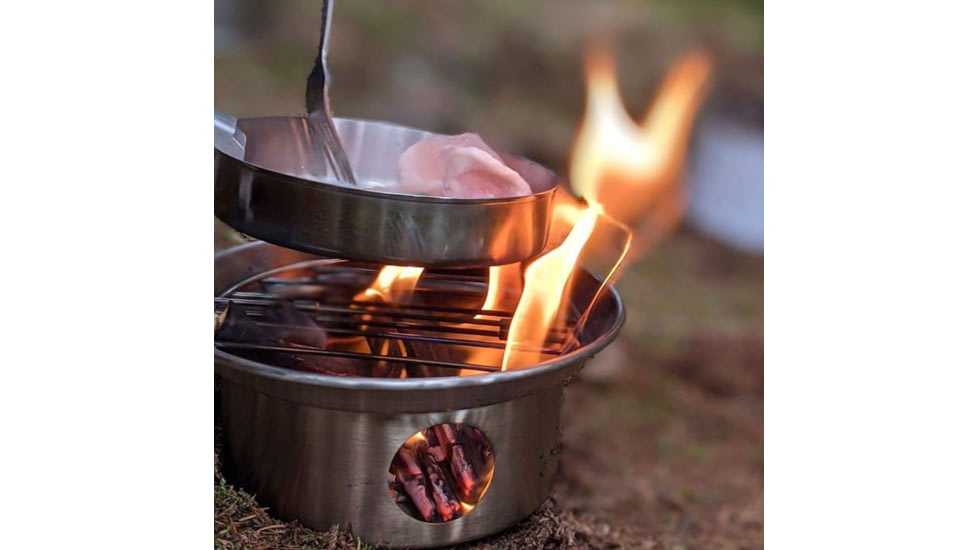 Kelly Kettle Ultimate Base Camp Kit, Stainless Steel, 50119