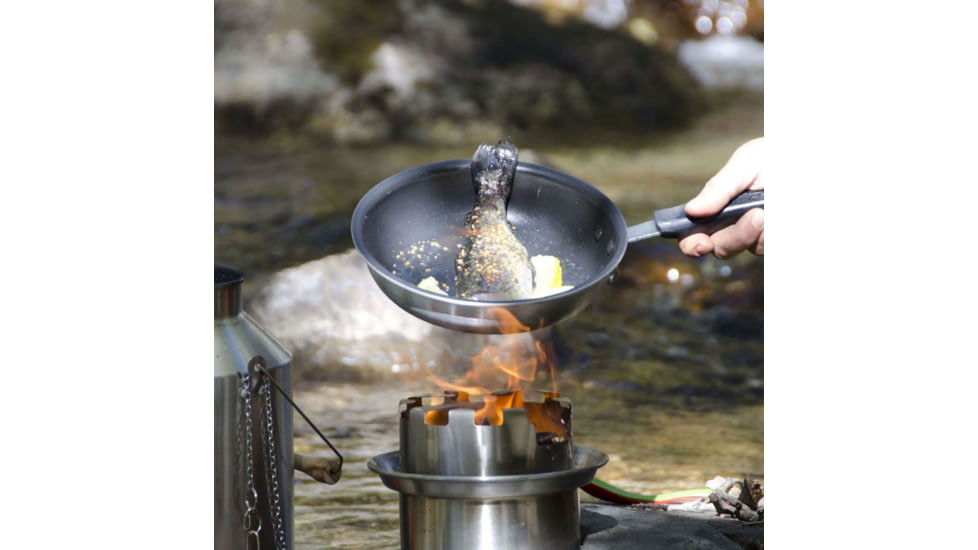 Kelly Kettle Ultimate Base Camp Kit, Stainless Steel, 50119