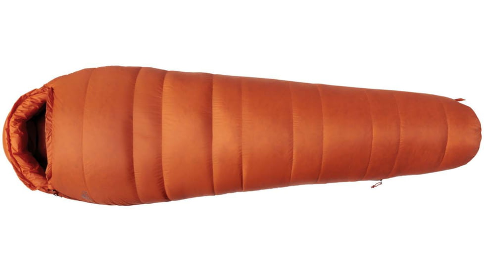 Kelty Cosmic Ultra 0 Deg 800 Dridown Sleeping Bag, Mandarine Red/Red Ochre, Long, 35431121LR